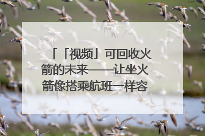 「视频」可回收火箭的未来——让坐火箭像搭乘航班一样容易｜路演记