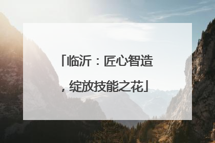 临沂：匠心智造，绽放技能之花