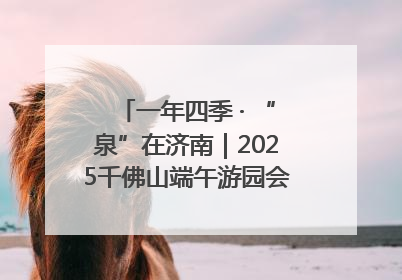 一年四季 · “泉”在济南｜2025千佛山端午游园会邀您共享亲子时光