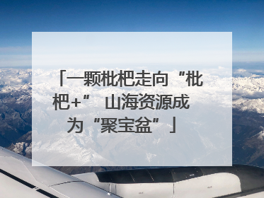 一颗枇杷走向“枇杷+” 山海资源成为“聚宝盆”