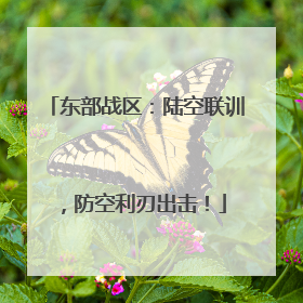 东部战区：陆空联训，防空利刃出击！