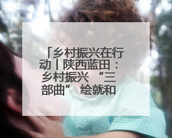 乡村振兴在行动丨陕西蓝田：乡村振兴 “三部曲” 绘就和美乡村新画卷