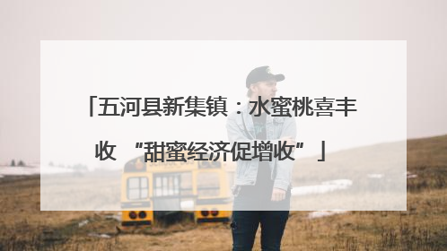 五河县新集镇：水蜜桃喜丰收 “甜蜜经济促增收”