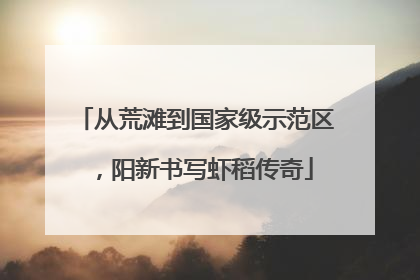 从荒滩到国家级示范区，阳新书写虾稻传奇