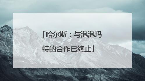 哈尔斯：与泡泡玛特的合作已终止