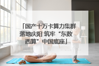 国产十万卡算力集群落地庆阳 筑牢“东数西算”中国底座