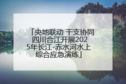 央地联动 干支协同 四川合江开展2025年长江-赤水河水上综合应急演练