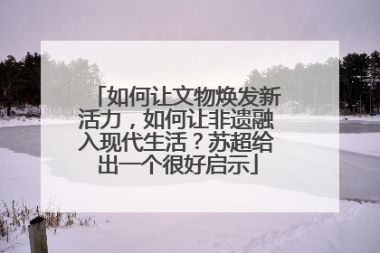 如何让文物焕发新活力，如何让非遗融入现代生活？苏超给出一个很好启示