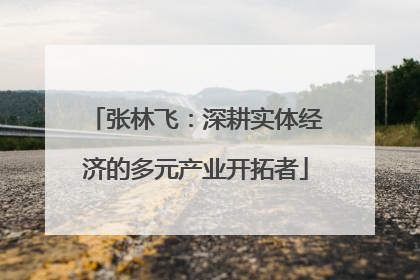 张林飞：深耕实体经济的多元产业开拓者