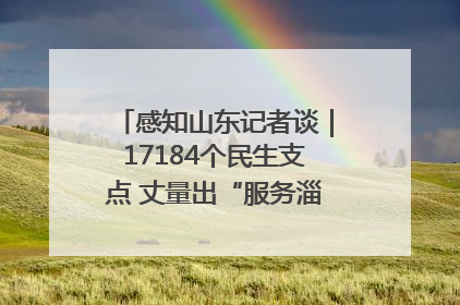感知山东记者谈｜17184个民生支点 丈量出“服务淄博”的文明温度