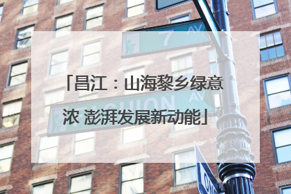 昌江：山海黎乡绿意浓 澎湃发展新动能