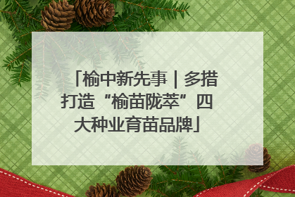 榆中新先事｜多措打造“榆苗陇萃”四大种业育苗品牌