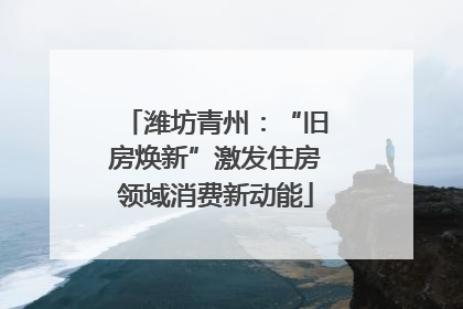 潍坊青州：“旧房焕新”激发住房领域消费新动能