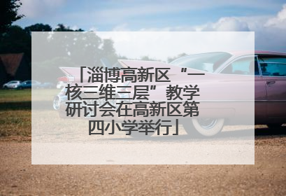 淄博高新区“一核三维三层”教学研讨会在高新区第四小学举行