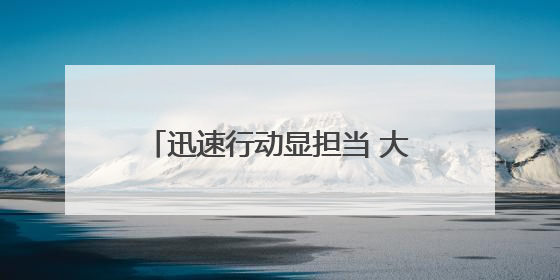 迅速行动显担当 大家人寿为民践初心