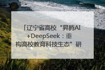 辽宁省高校“昇腾AI+DeepSeek：重构高校教育科技生态”研讨会在沈阳成功举办