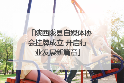 陕西陇县自媒体协会挂牌成立 开启行业发展新篇章