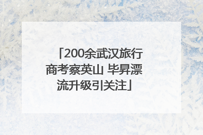 200余武汉旅行商考察英山 毕昇漂流升级引关注