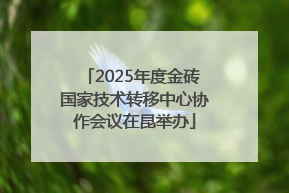 2025年度金砖国家技术转移中心协作会议在昆举办