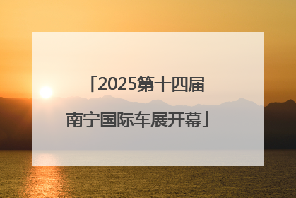 2025第十四届南宁国际车展开幕