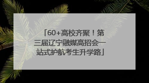 60+高校齐聚！第三届辽宁融媒高招会一站式护航考生升学路