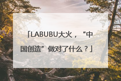 LABUBU大火，“中国创造”做对了什么？